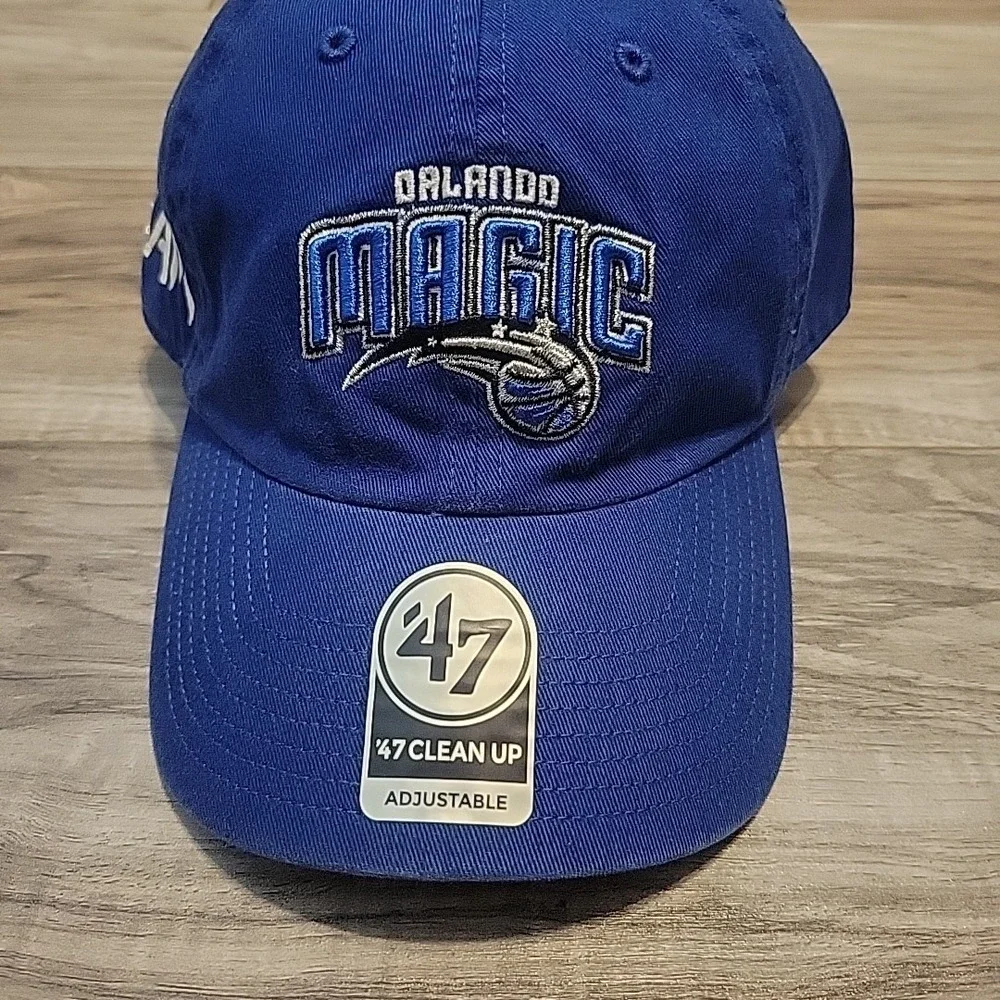 Orlando Magic NBA 47 Clean‎ Up Strap Back Adjustable Cap